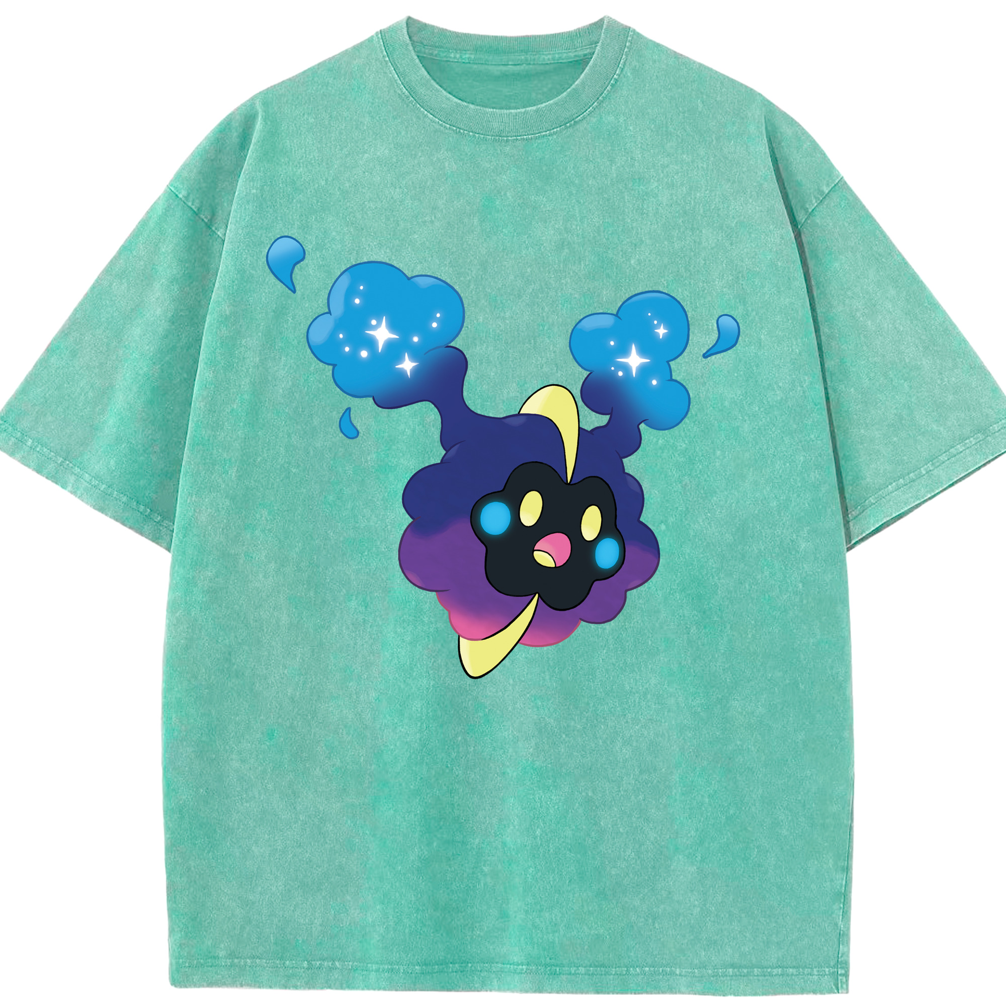 （画像用） ポケットモンスター Pokémon 綿100% ヴィンテージ風 半袖Tシャツ（フロントプリント）
